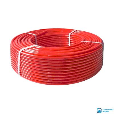 Труба PE-Xb EVOH 16*2,0 для теплого пола красная (200м)