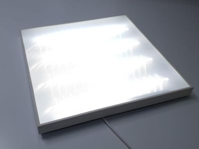 Светильник светодиодный СПО114-70 ЭКО IP44, 600х600 (595х595), 45Вт, 5400 Лм. Офисное, Школьное, Для Внутренних помещений. Опал, Призма.