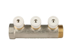 Коллектор STOUT распределительный 1", 3 отвода 3/4"ЕК (Арт. SMB 6851 013403)