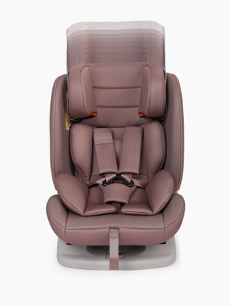 Автокресло 0-36 кг Happy Baby Sandex Desert Pink