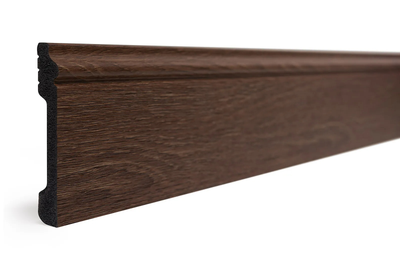 Напольный плинтус Decor-Dizayn 005-81SH, влагостойкий, ударопрочный, 2,4 метра