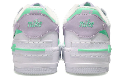 Кроссовки Nike Womens Air Force 1 Shadow White  с розовым