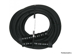 Шланг ВД двухоплёточный, (EU), 2SN-08, гайка М22-гайка М22 (красная защита от перегиба), 10m, 400bar для PORTOTECNICA, KRANZLE