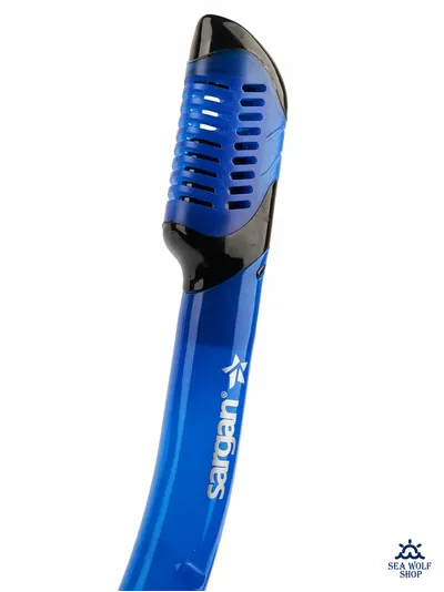 Маска с трубкой Sargan "ДАЙВА-С" черный/синий