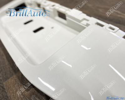 Накладка на крышку багажника Toyota Prado 150 13-17 белая