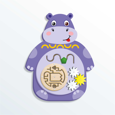 Бизиборд  «Бегемот»