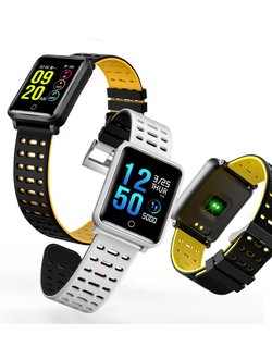 Фитнес-браслет-Смарт часы N88 оптом