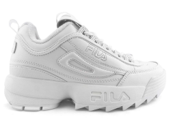 Fila Disruptor 2 Белые полностью, кожа