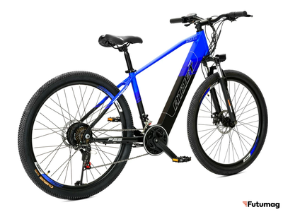 Электровелосипед РВЗ Атлет синий