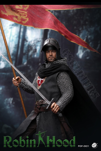Робин Гуд (Рассел Кроу) - Коллекционная фигурка 1/6 Scale Chivalrous Robin Hood Version 2019WF (EX21) - POPTOYS