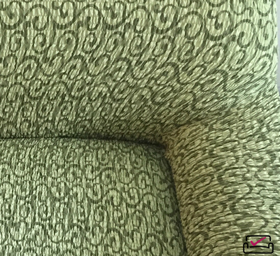 Чехол на 3х местный диван Тела Безарро Зеленый. ИТАЛИЯ