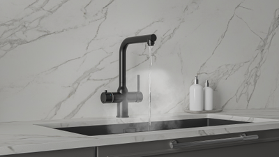 Система мгновенного кипячения воды 4в1 AQUAHOT MODENA BM (черный матовый)