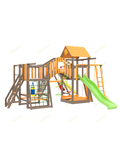 Детская площадка IgraGrad Панда Фани Мостик 2