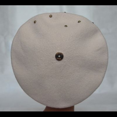 Берет из фетра Vizio Италия 6108 бежевый