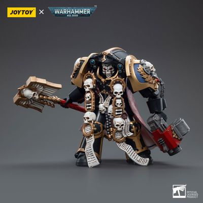 Капеллан-терминатор Ультрамаринов (Warhammer 40k) - КОЛЛЕКЦИОННАЯ ФИГУРКА 1/18 Ultramarines Terminator Chaplain Brother Vanius (JT5338) - JOYTOY