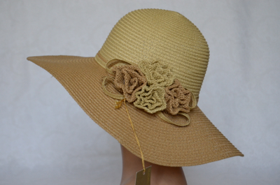 Соломенная шляпа с широкими полями Италия фото