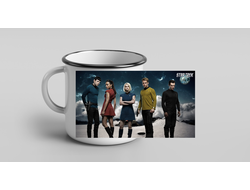 Кружки металлические эмалированные Star Trek, Стартрек