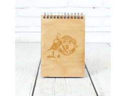 Скетчбук деревянный Манчестер Юнайтед, Manchester United FC №3