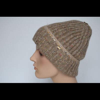 Vizio Италия 6987 CRYО шапка бежевая фото