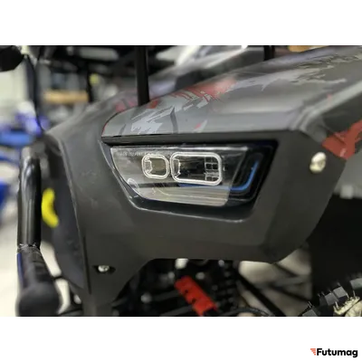 Квадроцикл MOTAX Grizlik Premium 125cc (2024) Красный камуфляж