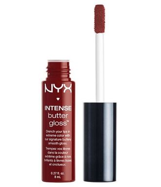 Масляный блеск с интенсивным цветом NYX Intense Butter Gloss 24 Chocolate Apple