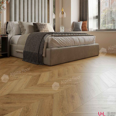 SPC ламинат Alpine Floor Chevron Дуб Буна ECO 18-15 43 класс толщина 5.0 мм с фаской замковый 1.676