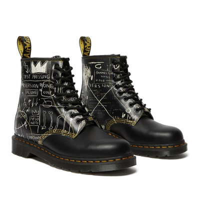Ботинки Dr. Martens 1460 Black Smooth Basquiat