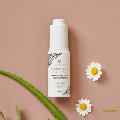 Nourishing Hair Oil - Питательное масло для волос с алоэ вера и шестью растительными маслами