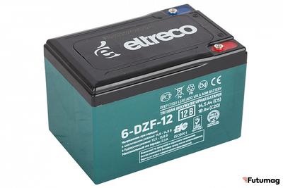 Тяговый аккумулятор Eltreco 6-DZF-12 (12V13A/H C3)