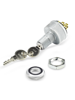 Замок зажигания Sledex 01-118-04 для снегоходов Polaris INDY 340/500/550/600/800, RMK 700/800/900, WIDETRAK LX INTL/EURO, FS/FST IQ, SWITCHBACK 600/700 (2200358, 2205055, 4110110)