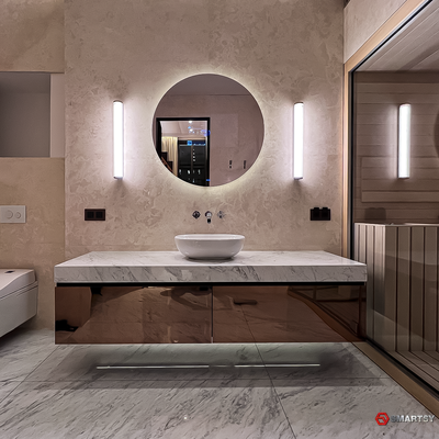 Зеркальный телевизор круглой формы - Smartsy Smart Circle