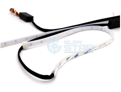 Ходовые огни Aozoom с бегущим поворотником (силиконовая трубка), 60см