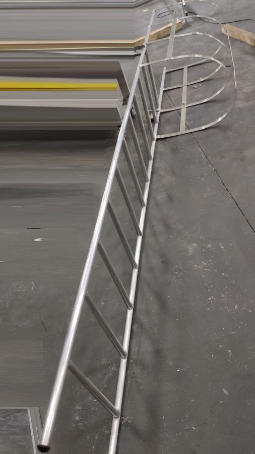 Лестница эвакуационная алюминиевая ЛЭА