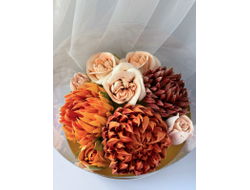 зефир ручной работы в шляпной коробке