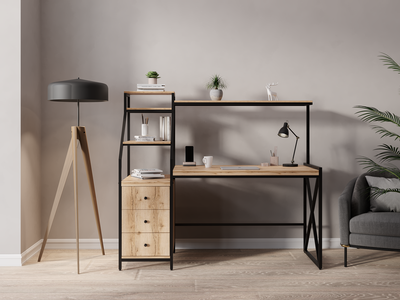 Стол рабочий ТРЕШ с ящиками