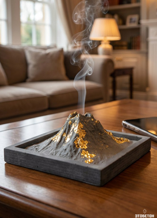 Вулкан на вашем столе. Источник силы, а не разрушения.