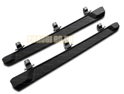 Пороги ОЕМ для Jeep Wrangler JL 2018-2020 5д