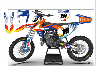 KTM 250 - 450 2016 2017 2018 #2125