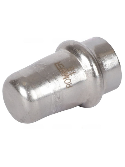 Заглушка ROMMER ВПр 15 из нержавеющей стали прессовой