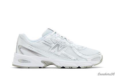 New Balance 740 Big  White Silver Metallic (36-41)