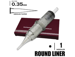 1 RLMT/0,35 mm - Round Liner Medium Taper "A.Sivak"