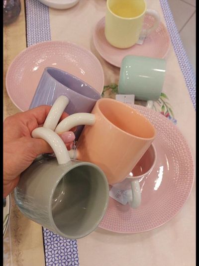 Кружка Шербет, абрикосовый, 0,37 л