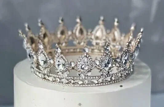 Корона 14*5,5см  металл, в ассортименте