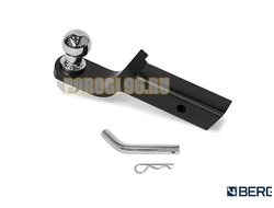 Шаровый узел BERG для фаркопа под квадрат 50х50 (без колпачка)