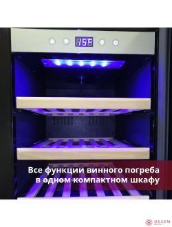 Винный шкаф Cold Vine C38-KSF2