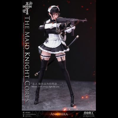 ПРЕДЗАКАЗ - Боевая горничная-стрелок - Коллекционная фигурка 1/6 Maid Knight Corps Grenade Soldier ANCHIRA (LS-Meid.S-01B) - Longshan ?ЦЕНА: 19500 РУБ.?