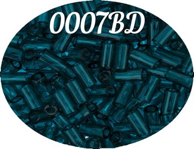 Рубка (стеклярус) TOHO BUGLE 3 мм, 5гр цвет № 0007BD