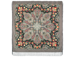 Павловопосадский платок Цветочный калейдоскоп 1789-1