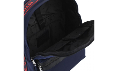 Michael Kors рюкзак мужской с красным логотипом синий