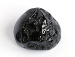 Тектит "Индошинит", галтовка, Китай (27*24*19 мм, 11 г) №16599